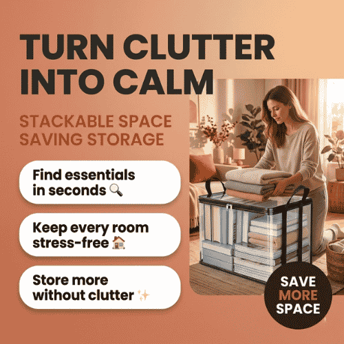 Large Clear Plastic Storage Box